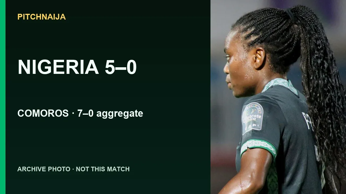 Archive photograph of Toni Payne at the 2022 Women’s Africa Cup of Nations, not the Comoros match.